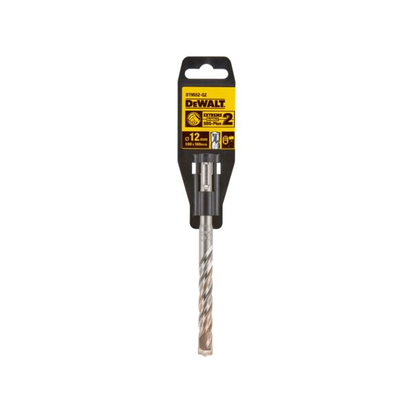 DT9552-QZ 12mm EXTREME SDS Plus 2 Cutter Drill Bit
